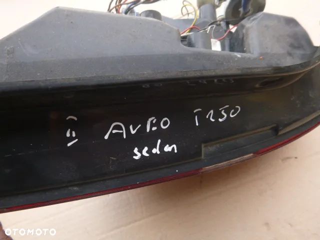 LAMPA PRAWY TYŁ PRAWA TYLNA CHEVROLET AVEO T250 SEDAN 07-11 - 11