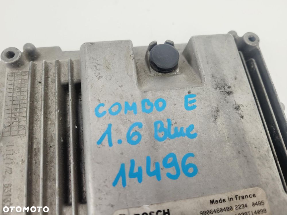 STEROWNIK KOMPUTER SILNIKA 1.6 BLUEHDI OPEL COMBO E 18- 9825318180, #14496 - 4