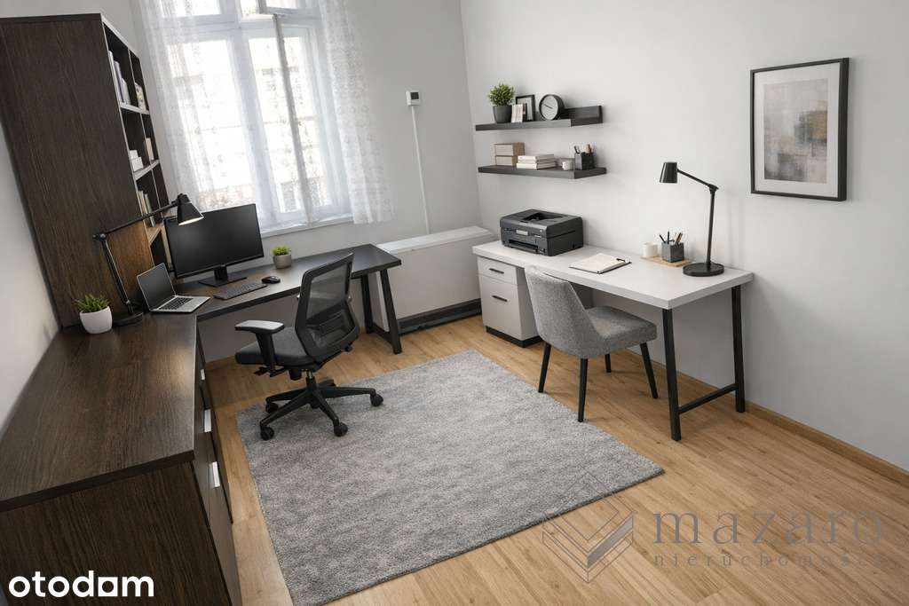 43 m² w Śródmieściu! 2 pokoje + opcja 3!