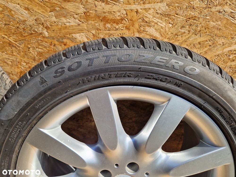 MB A2214011902 FELGI ALUMINIOWE 18' OPONY  PIRELLI ET43 8,5JX18 5X112 5,5MM - 6