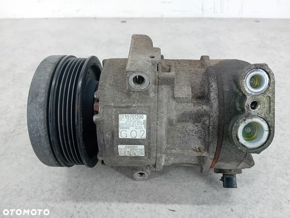 POMPA,SPRĘŻARKA KLIMATYZACJI OPEL CORSA D 55701200 447190-5040  447260-0363 - 1