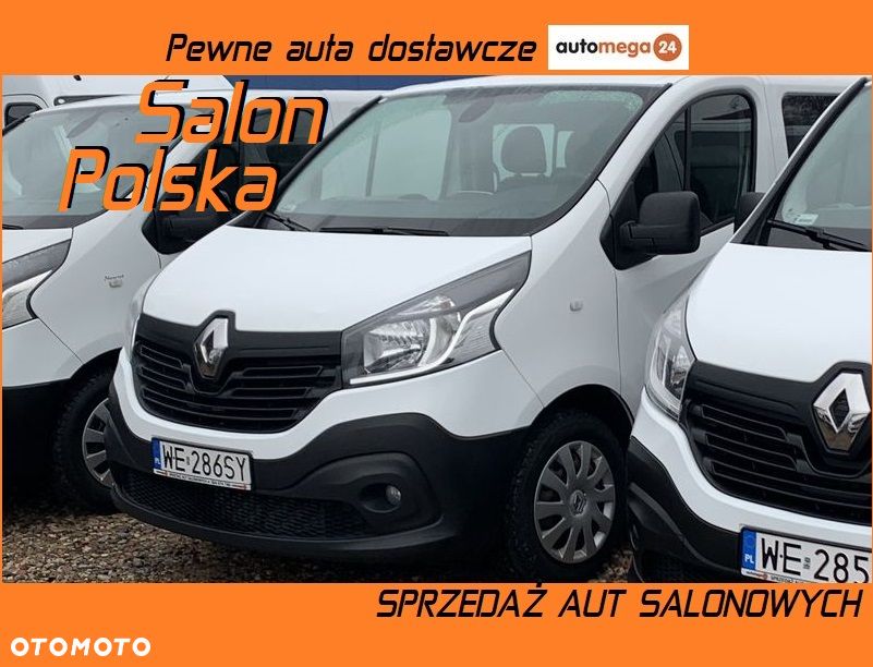 Renault Trafic L2H1 6cio osobowy Brygadowy DOKA Homologacja cięż. N1 FVAT23 Duża Ładowność 972kg - 1