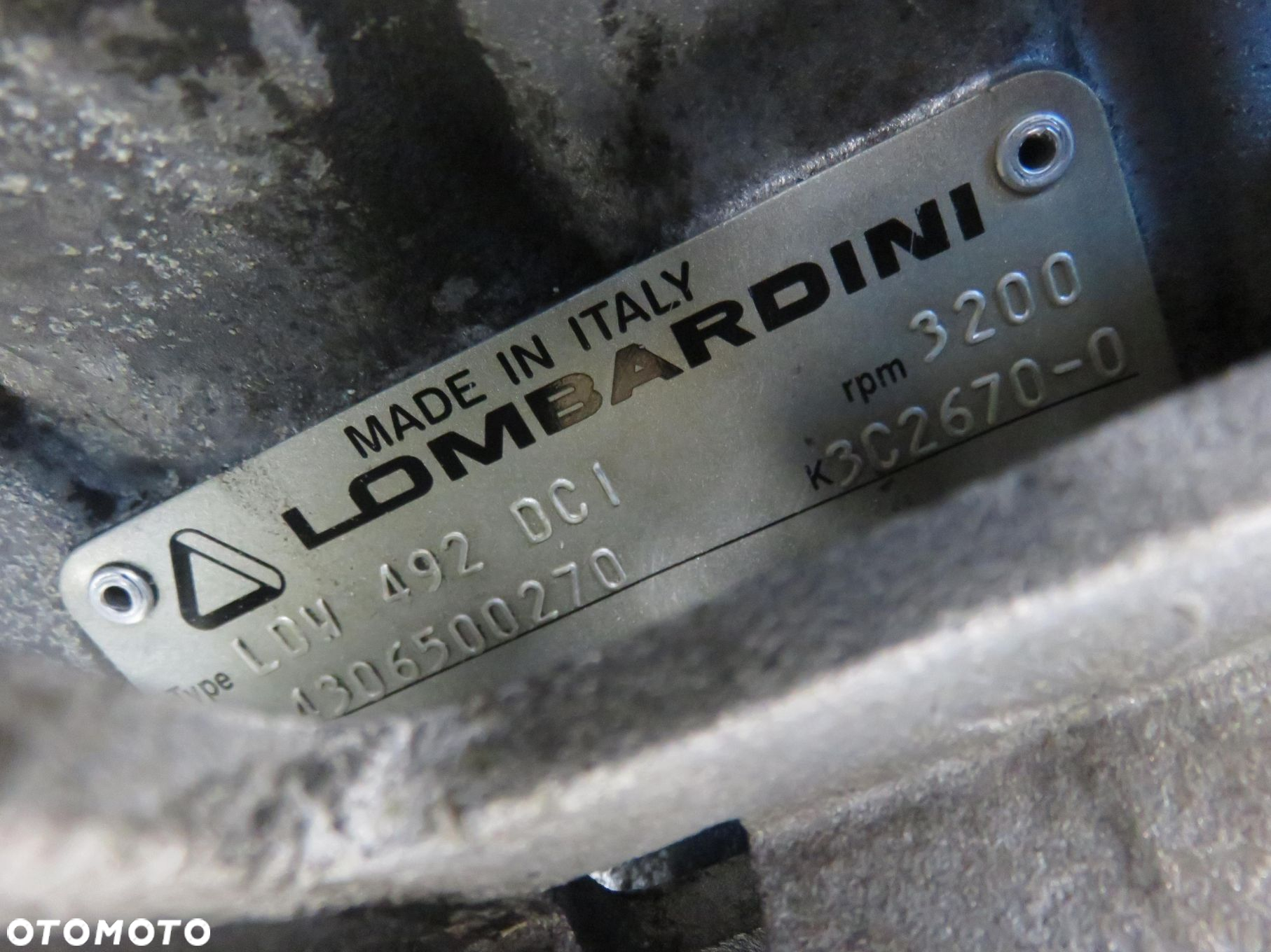 SILNIK LIGIER MICROCAR LOMBARDINI F8C LDW 492 DCi LDW492DCi - 7