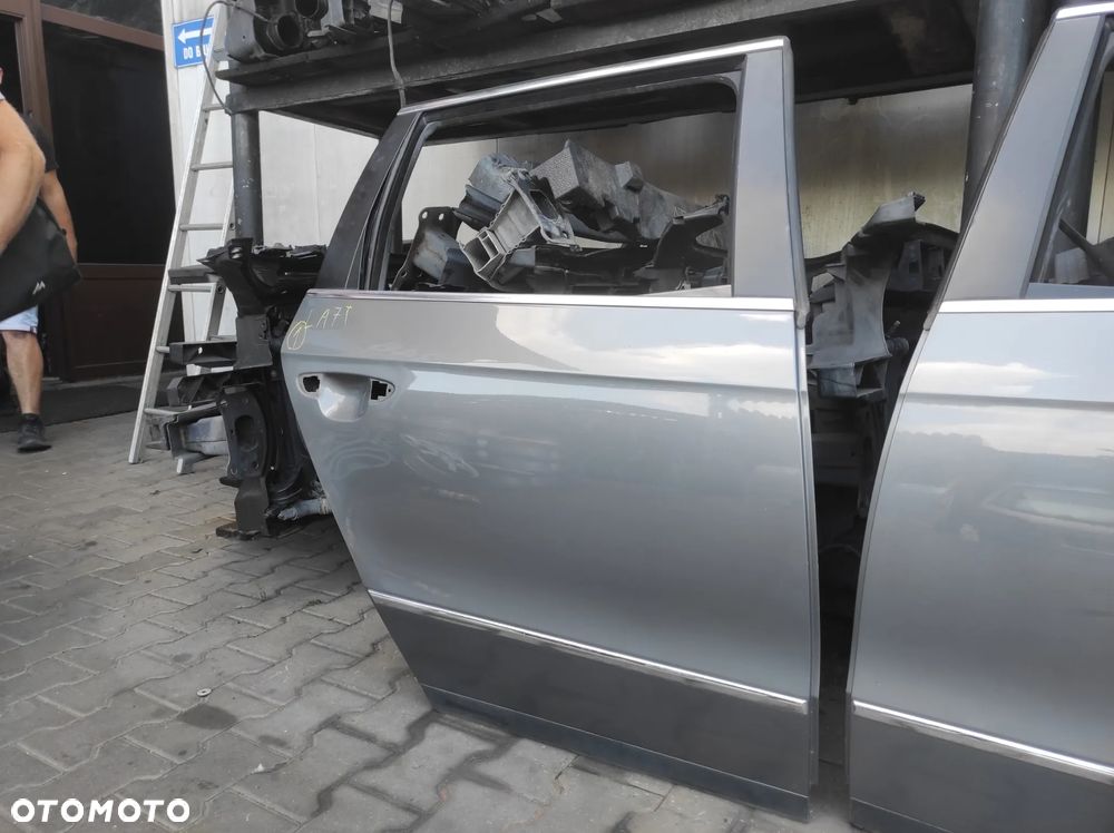 VW PASSAT B6 LA7T SZARE DRZWI TYŁ PRAWY TYLNE PRAWE WYSYŁKA !!!!!! - 2