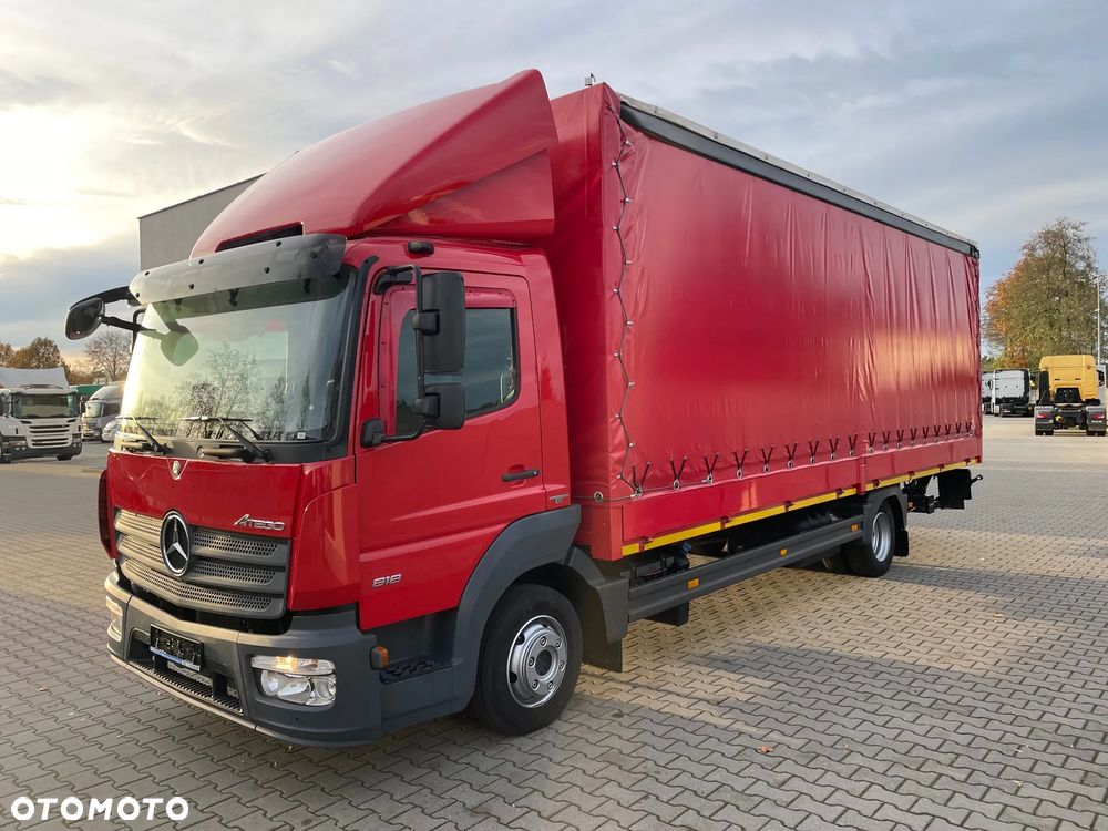 Mercedes-Benz ATEGO 818, Klima, webasto, 17 euro palet! - 2