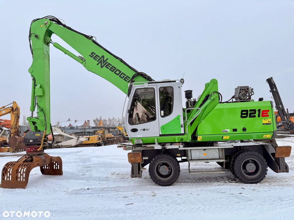 Sennebogen 821 przeładunkowam chwytak sortowniczy / wyburzeniowy TOP IMPORT generator - 4