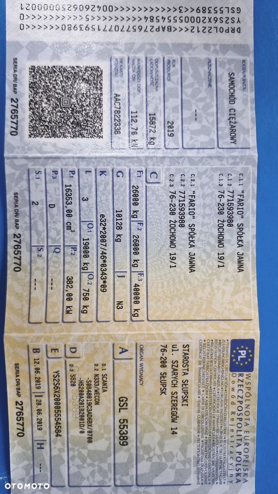 Scania V8 BDF 782 - 8