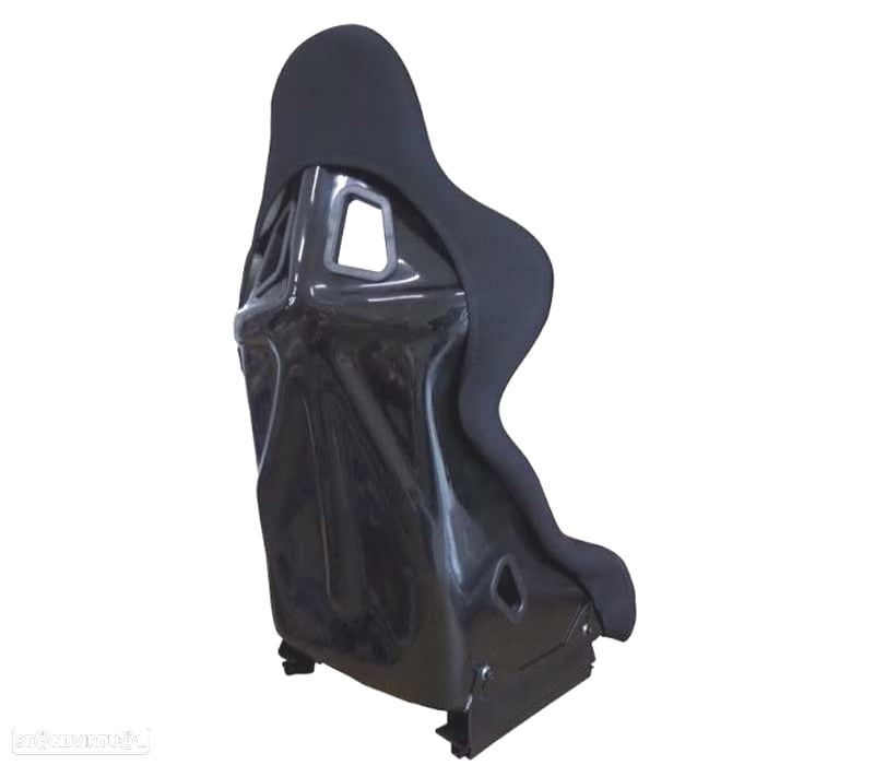 KIT BAQUET BACKET FIXA SPEEDWAY PRETA ESTILO EVO - 3