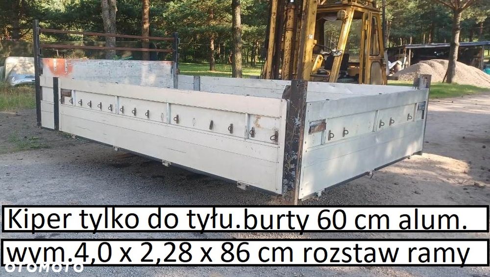 Hakowiec Kiper wywrot burty aluminium Mercedes Renault Scania Kia Nissan Iveco HDS - 12