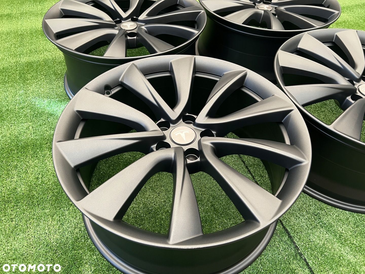 KOMPLET FELG FELGI TESLA MODEL 3 PERFORMANCE 20 5X114,3 ET35 ORYGINALNE - 1