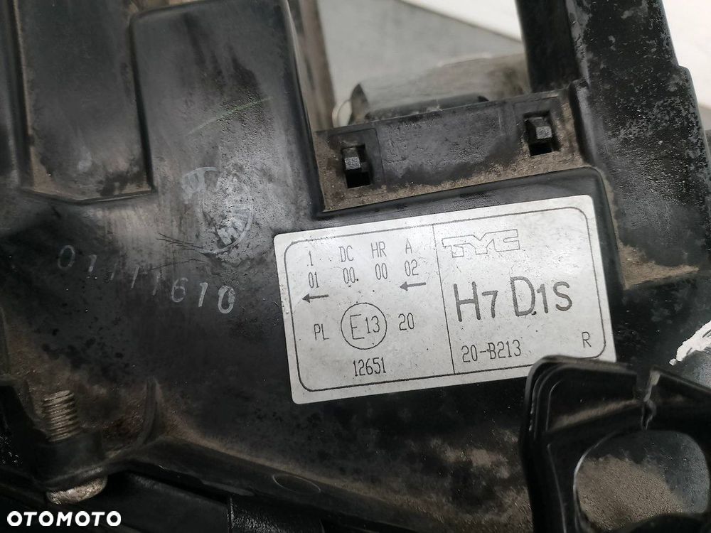 LAMPA PRZÓD PRAWA XENON AUDI A4 B6 20-B213 TYC - 7