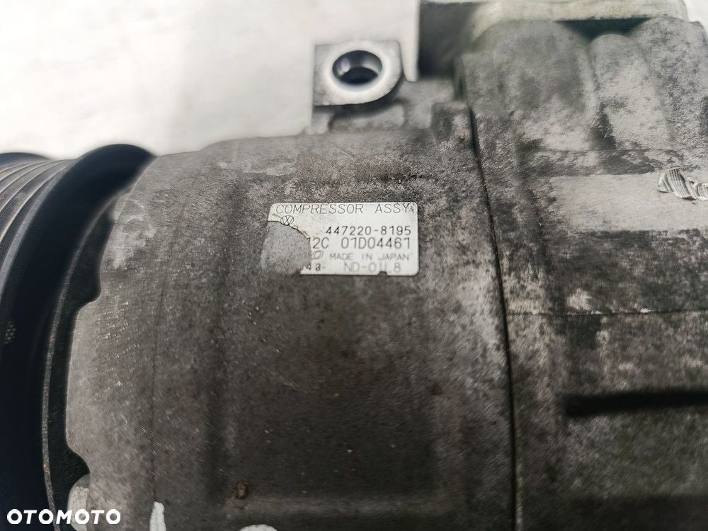 POMPA, SPRĘŻARKA KLIMATYZACJI AUDI A2 8Z 447220-8195 1.6 FSI - 8