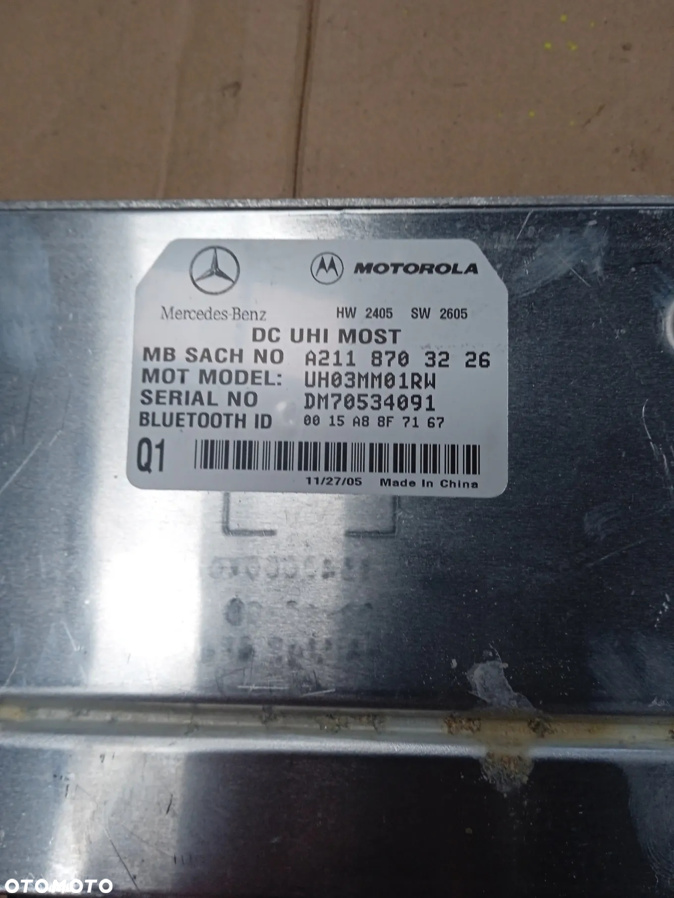 Moduł telefonu A2118703226 - 2
