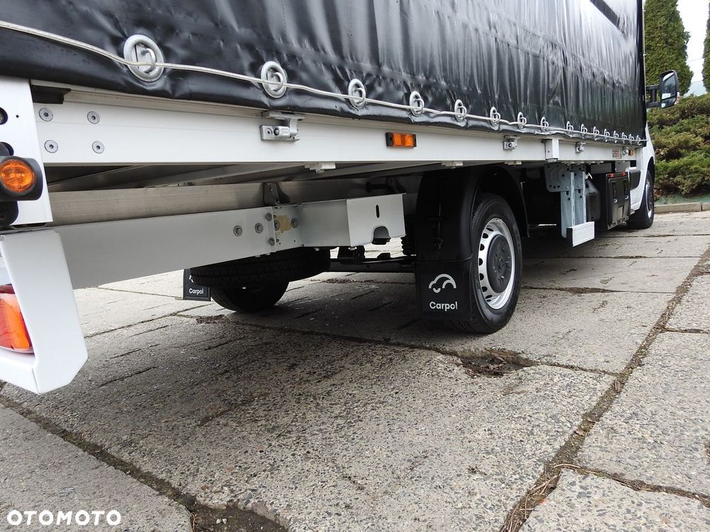 Opel MOVANO PLANDEKA 10 PALET WEBASTO TEMPOMAT NAWIGACJA KLIMATYZACJA LEDY PNEUMATYKA  165KM - 17