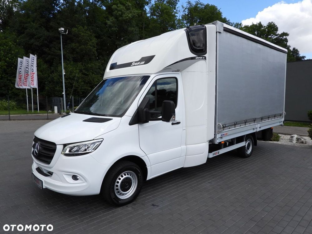 Mercedes-Benz SPRINTER 316 PLANDEKA 10 PALET WEBASTO TEMPOMAT LEDY AUTOMAT  KLIMATYZACJA  170KM - 7