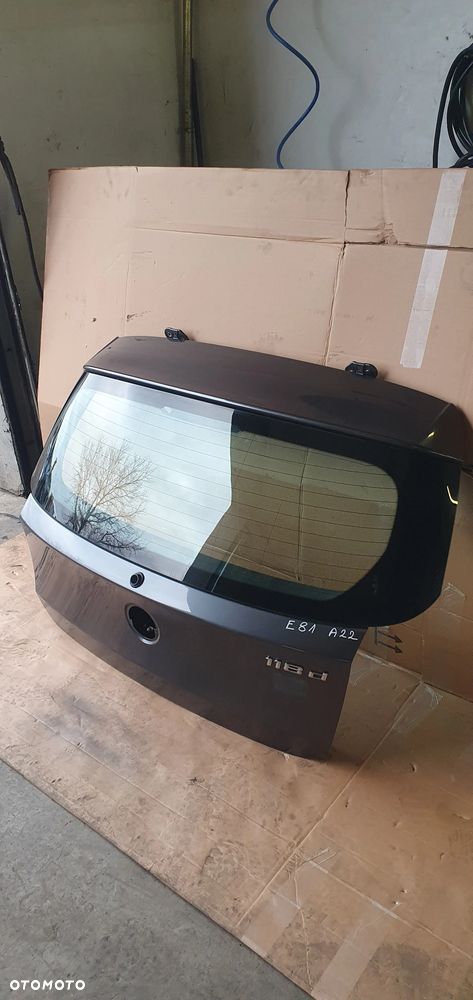 Klapa bagażnika tył tylna BMW I E81 E87 Lift A22 - 3