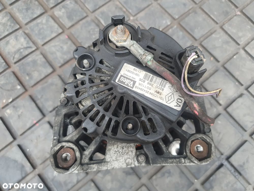 ALTERNATOR RENAULT CLIO 2 1.5 DCI VALEO 8200386806 - 3