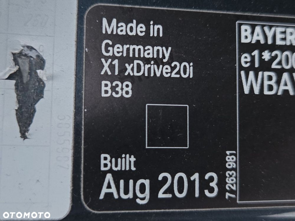LUSTERKO LEWE BMW X1 E84 LIFT B38 6 PIN - 7