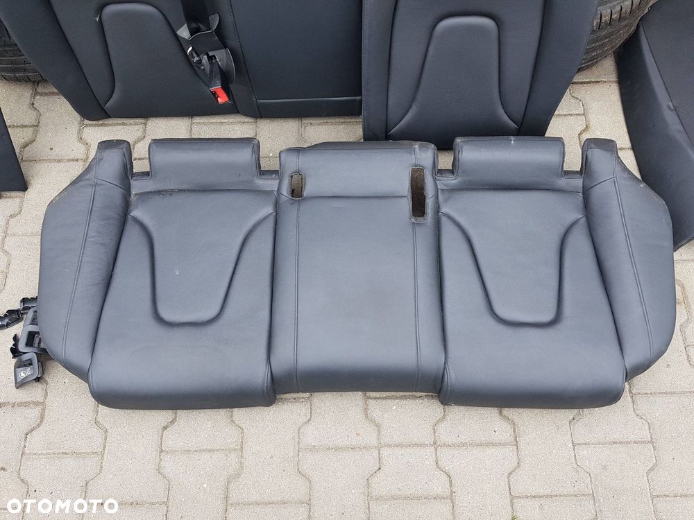 AUDI A4 B8 LIFT 11-15r KOMBI FOTELE SKÓRZANE KANAPA - 6