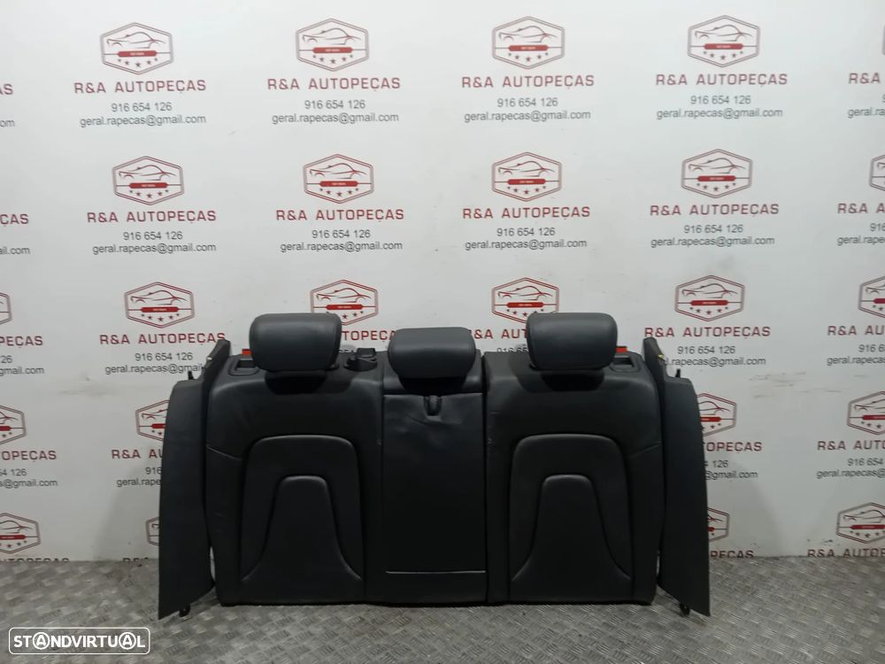 Conjunto Bancos Trás Traseiro em Pele Audi A4 B8 Sedan em Pele Original - 8