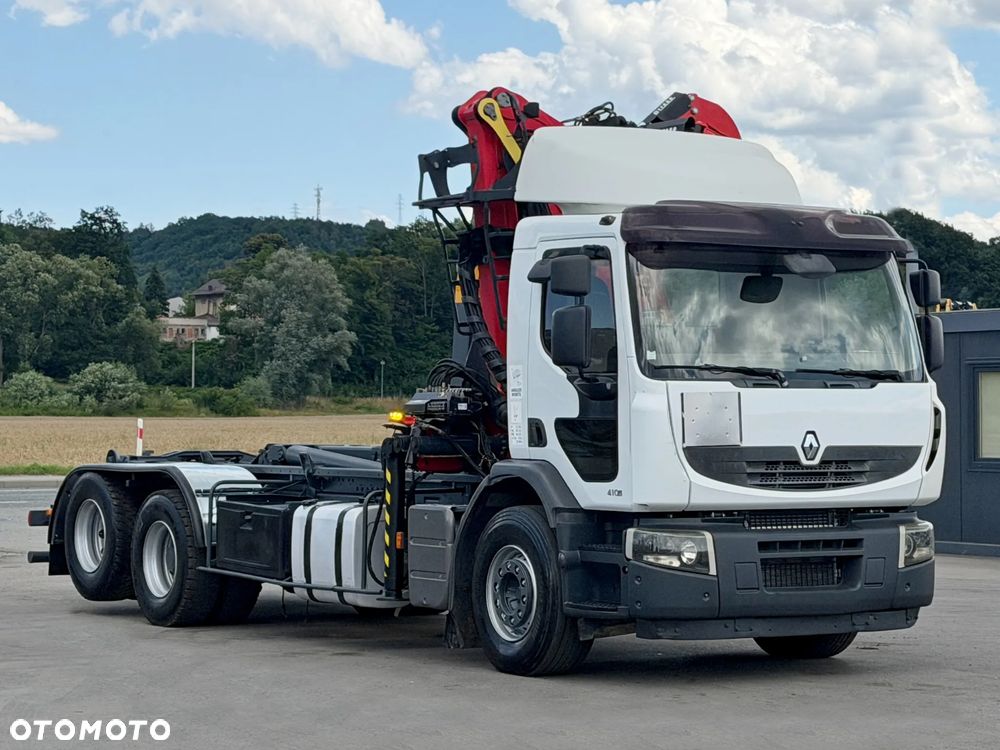 Renault PREMIUM 410 * HAKOWIEC 5,05 m * EPSILON PALFINGER + PILOT * STAN BDB - 3