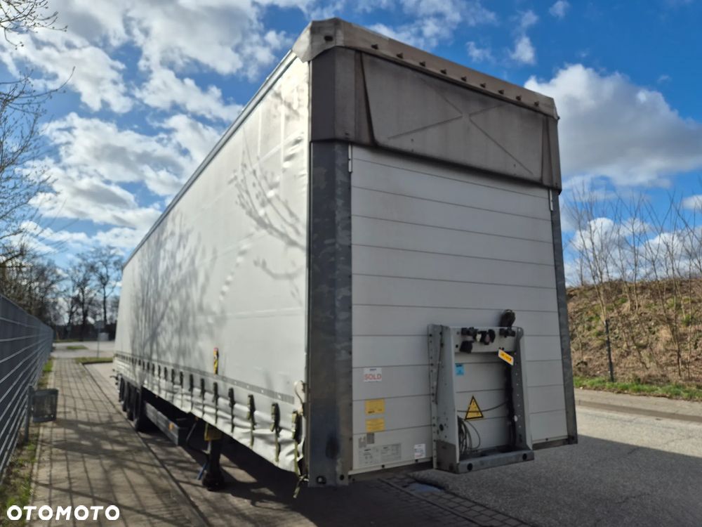 Schmitz Cargobull VARIOS 2016 podnoszony dach z Niemiec  / Ładne opony / nowa plandeka / od pierwszego właściciela / OKAZJA - 2