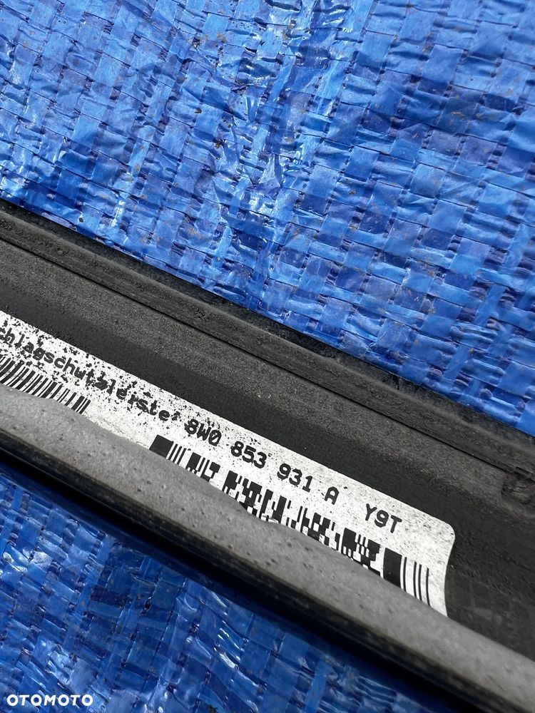 AUDI A4 B9 LIFT S-LINE LISTWA PROGOWA LEWA PRAWA 8W0853932A 8W0853931A KOLOR LY9T - 7