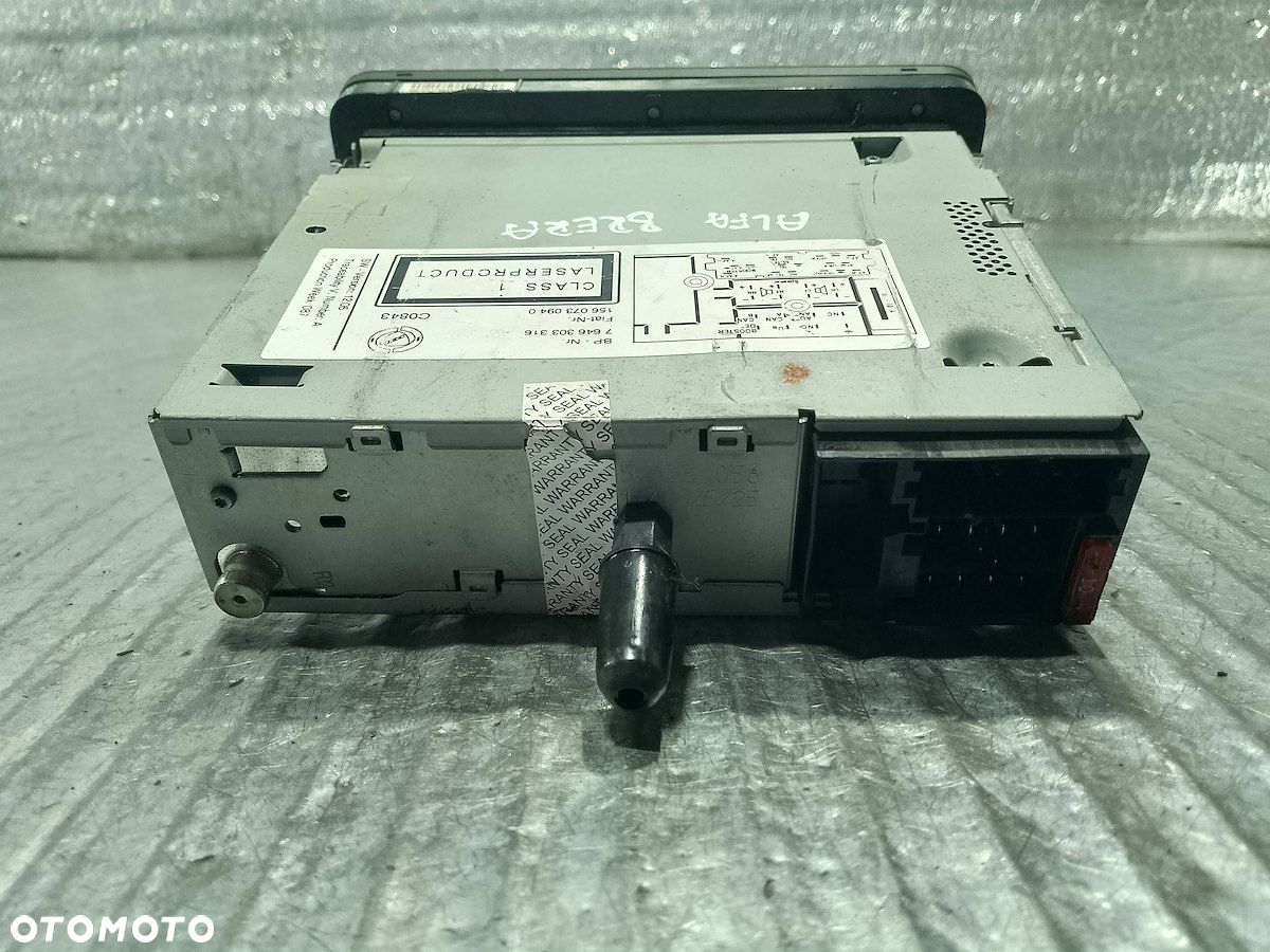 RADIO  ALFA ROMEO BRERA 7646303316 - 5