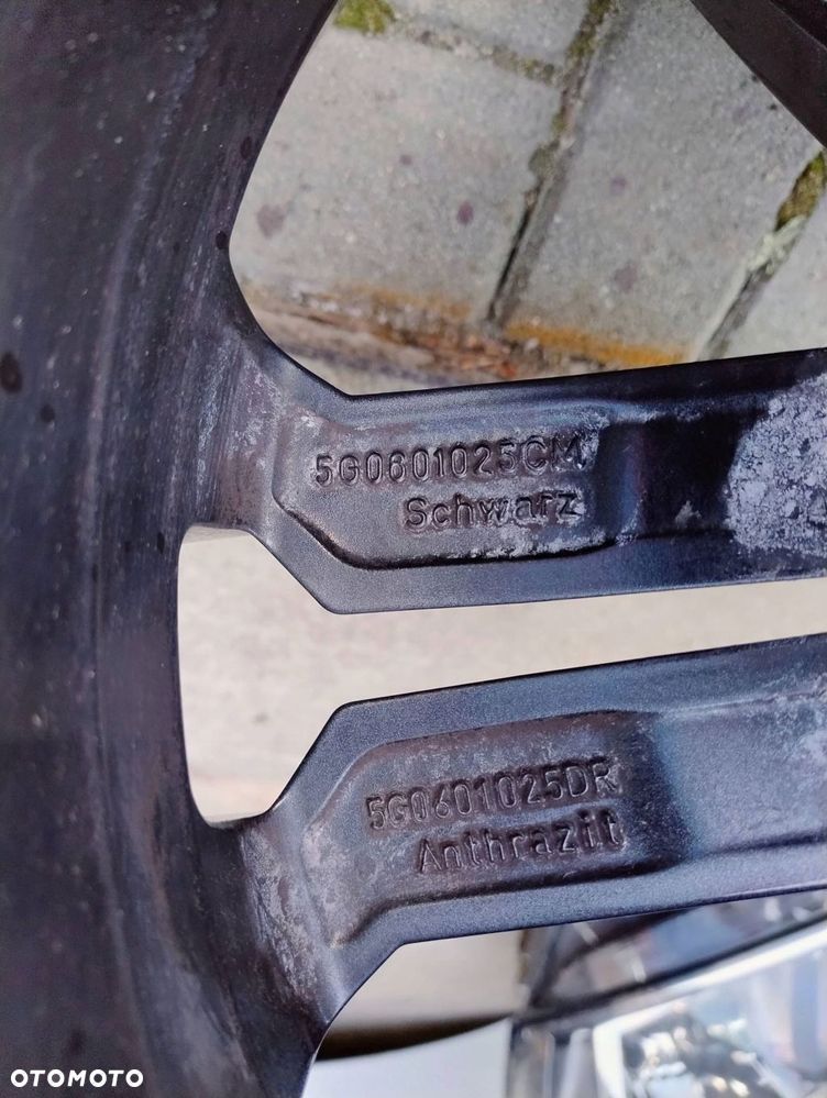 felga 7.5j 18 et49 volkswagen golf vii 5g0601025dr - 9