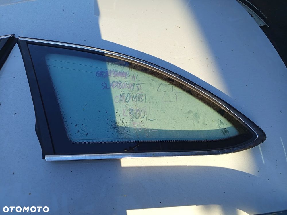 SKODA SUPERB II KOMBI 08-15 SZYBA KAROSERYJNA LEWA LUB PRAWA TYLNA - 3
