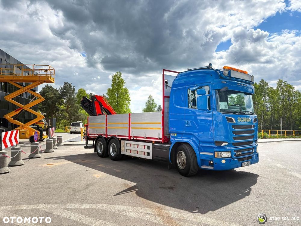 Scania R730 6X4 PALFINGER PK 33002 EH HDS Żuraw Crane - 11