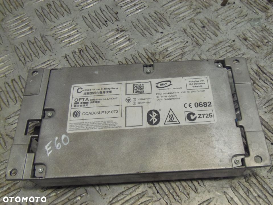BMW E60  MODUŁ MULF BLUETOOTH - 3