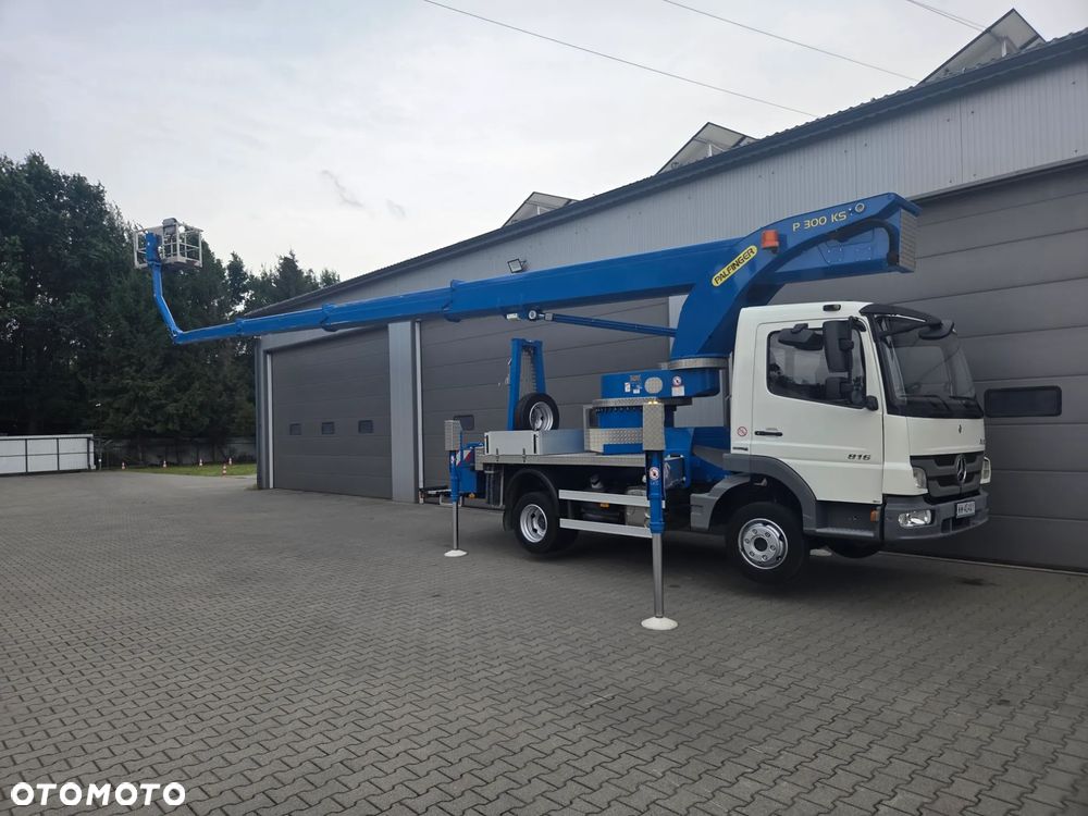 Mercedes-Benz Atego 816 - 30 m PALFINGER P 300 KS Podnośnik koszowy ZWYŻKA WUMAG WT 300 Ruthmann - 14