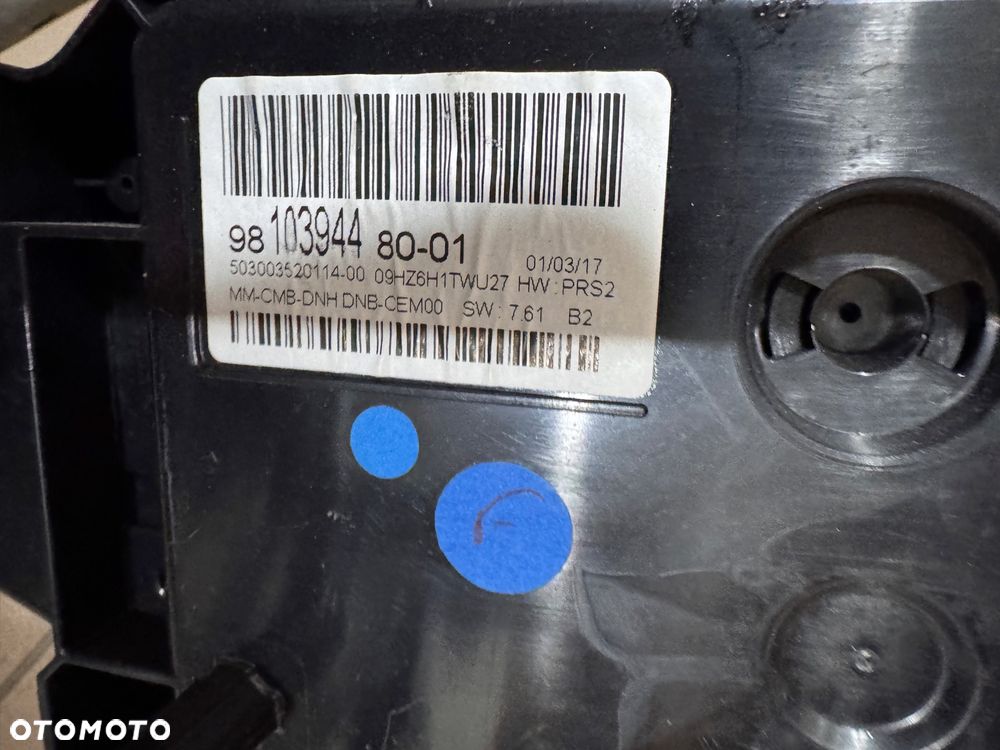 Peugeot 3008 II 5008 II LICZNIK ZEGARY 9838150380 - 3