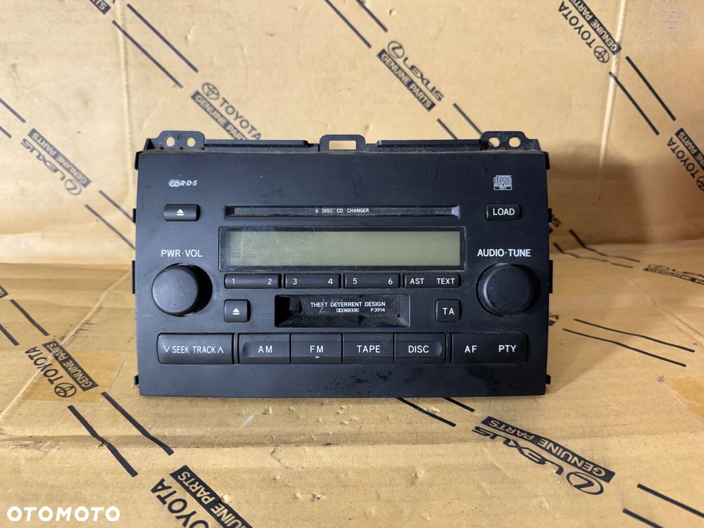 Radio Toyota Land Cruiser 120 02-10r. Nr. 86120-60510. - 1