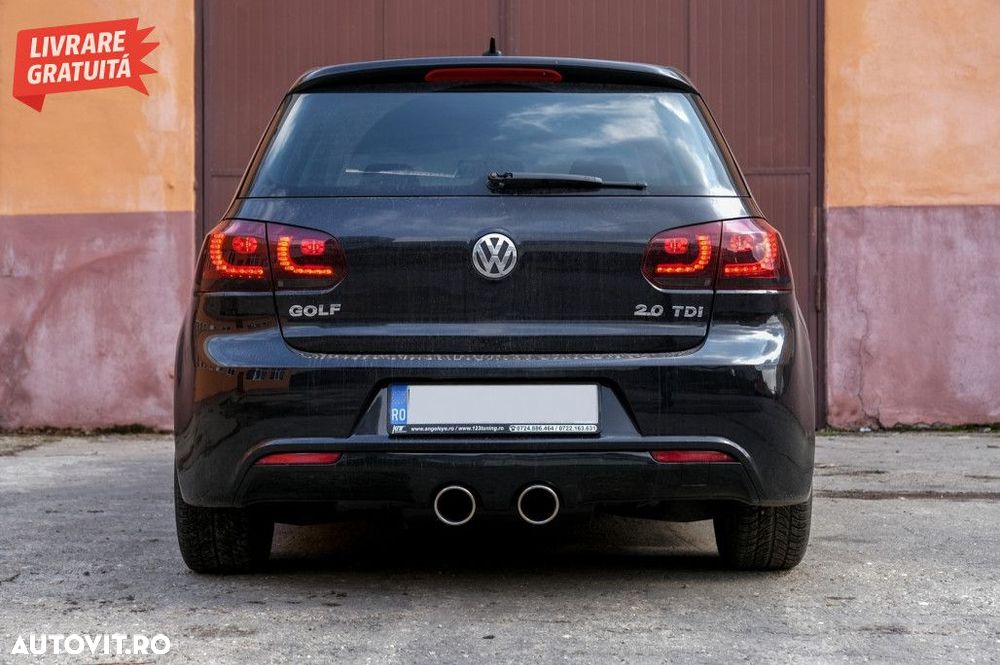 Bara Spate VW Golf 6 VI (2008-up) R20 Look - 6