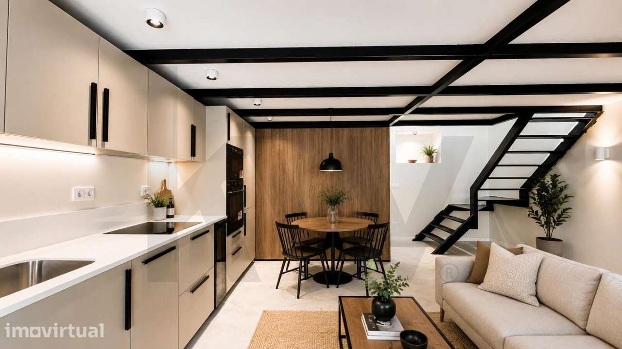 FLAT ONE25|A  — viver o espírito de loft nova-iorquino no centro da Pa - Grande imagem: 2/31