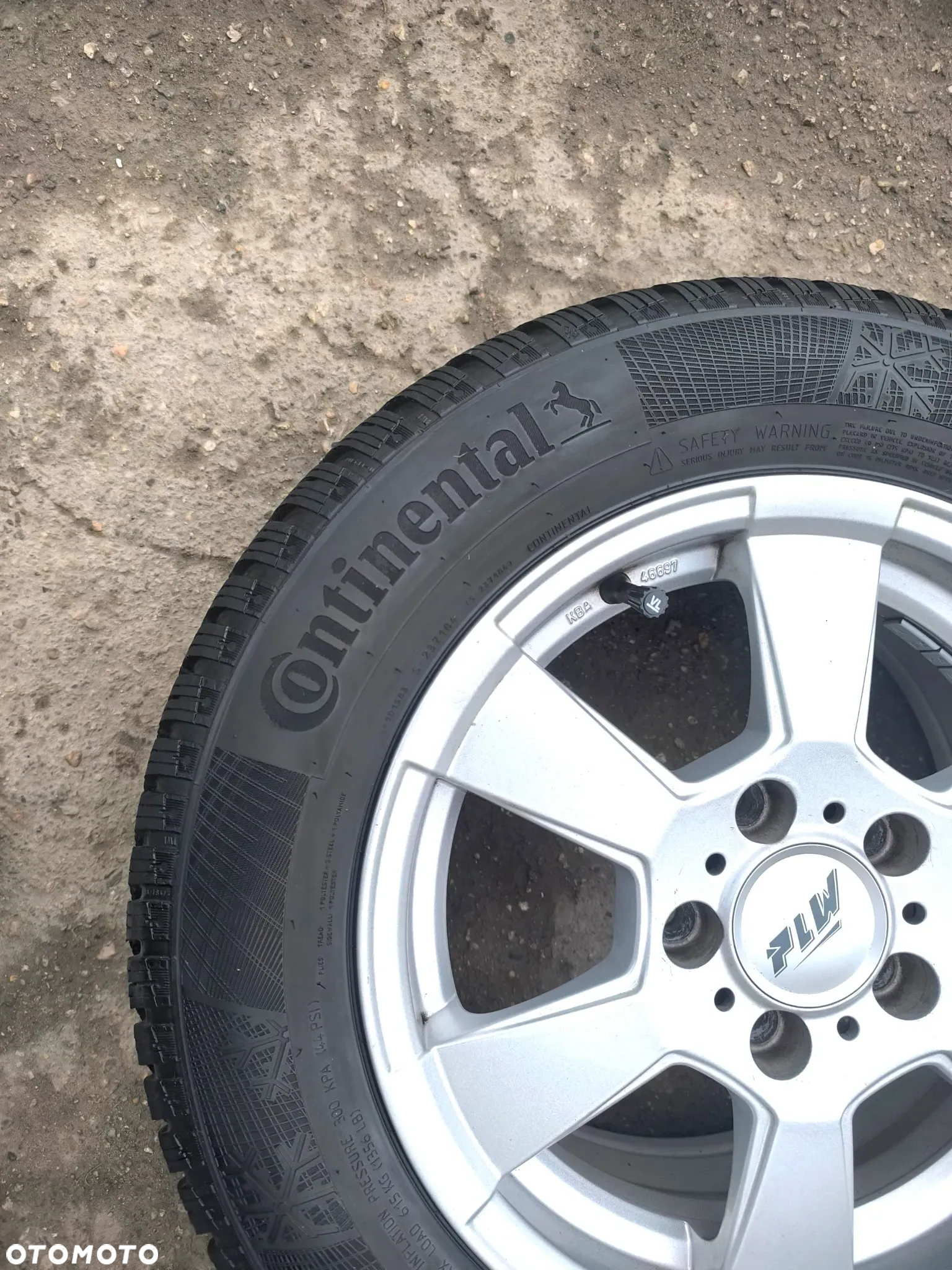 195/65R15 91T Opony Zimowe Zima CONTINENTAL WinterContact TS860 7,5mm Legnica ALU-RAD 195/65 - 11