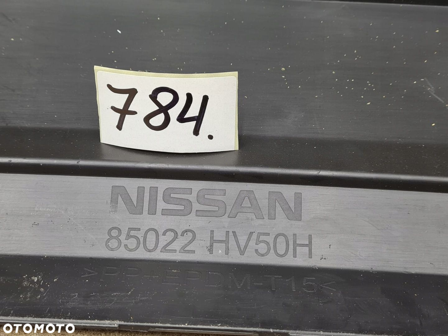 NISSAN QASHQAI II 2 J11 ZDERZAK TYŁ TYLNY PDC - 5