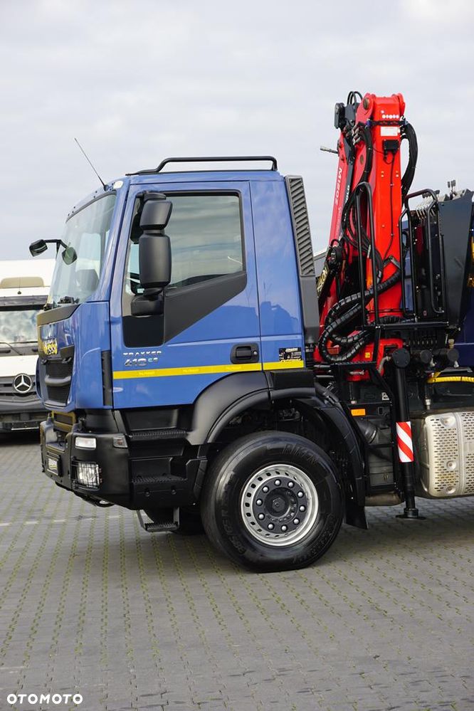 Iveco TRAKKER / 380T41 / E 6 / WYWROTKA + HDS / 6 X 4 / ROTATOR - 28