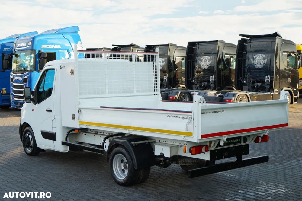Renault MASTER / BASCULATOR SPATE / 3 LOCURI / DOUĂ TRANSMISII / MANUALĂ / IMPORTATĂ / - 16