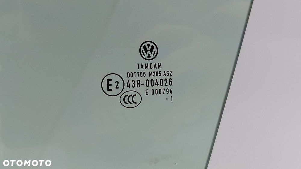 szyba drzwi przód lewy lewa vw passat b7 10-14r - 2