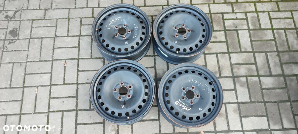 FELGI STALOWE 5x108 6.5Jx16 CALI ET50 FORD VOLVO 4 SZTUKI KOMPLET - 1