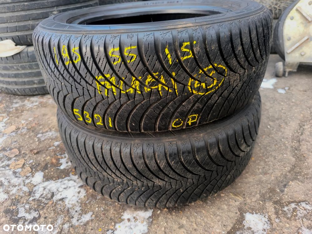 195/55R15 85H Opony Całoroczne Wielosezonowe FALKEN EUROALL SEASON AS210 5,5mm Legnica ALU-RAD 21r. 195/55 - 1