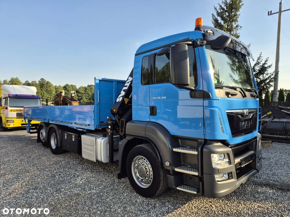 MAN TGS 26.320 6x2 HDS ATLAS 120.2E Sterowanie radiowe Euro 6 Specjalny Pomoc Drogowa - 3