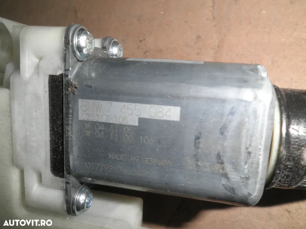 Motoras Macara Geam Stanga / Dreapta Spate BMW Seria 5 G31 7455084 C35317-105 7455083 - 3