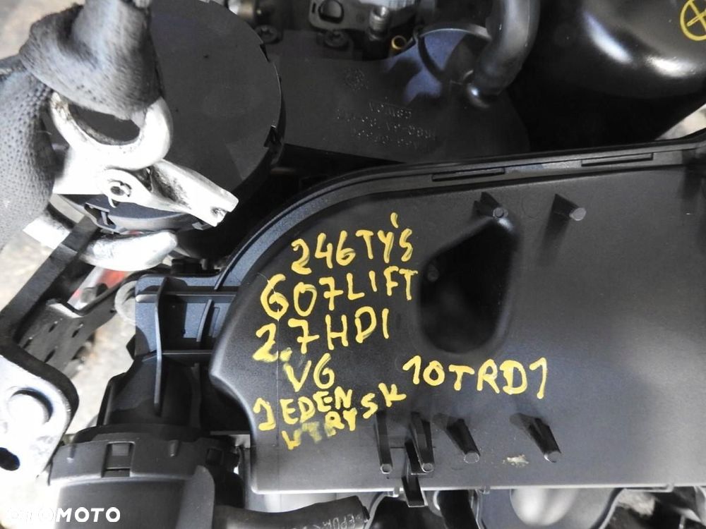 SILNIK 10TRD1 PEUGEOT 607 2.7 V6 HDI 10TRD1 - 2