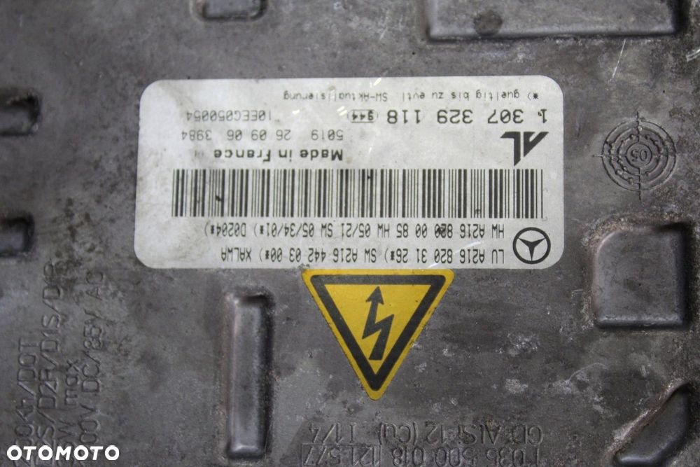 REFLEKTOR XENON PRZÓD LEWY MERCEDES W221 - 9