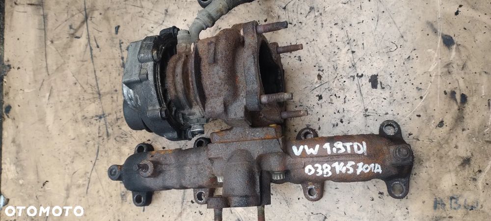 VW SEAT SKODA 1,9TDI turbospręzarka 038145701A - 1