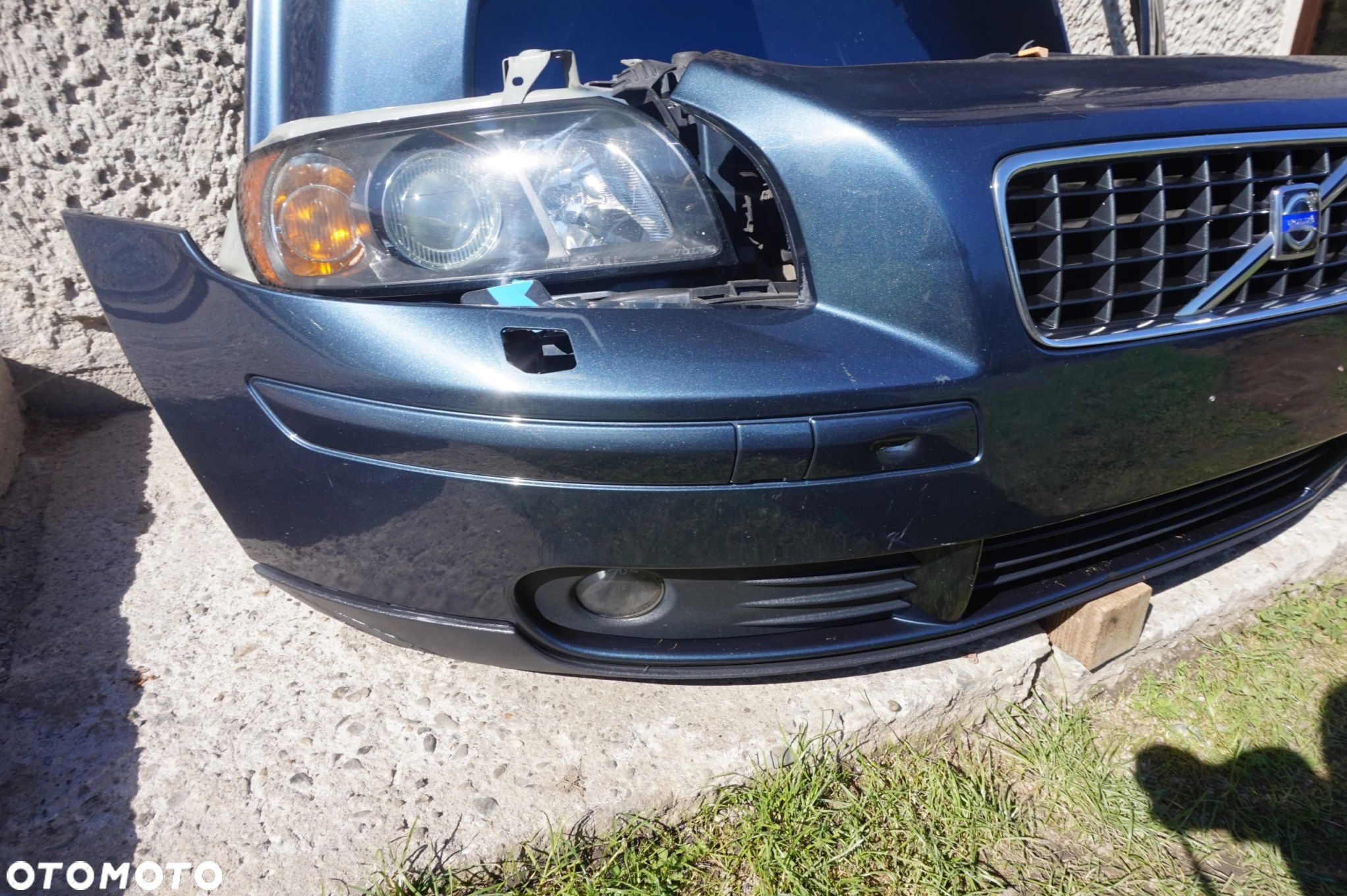 ZDERZAK MASKA LAMPA KOMPLETNY PRZÓD VOLVO S40 V50 - 3